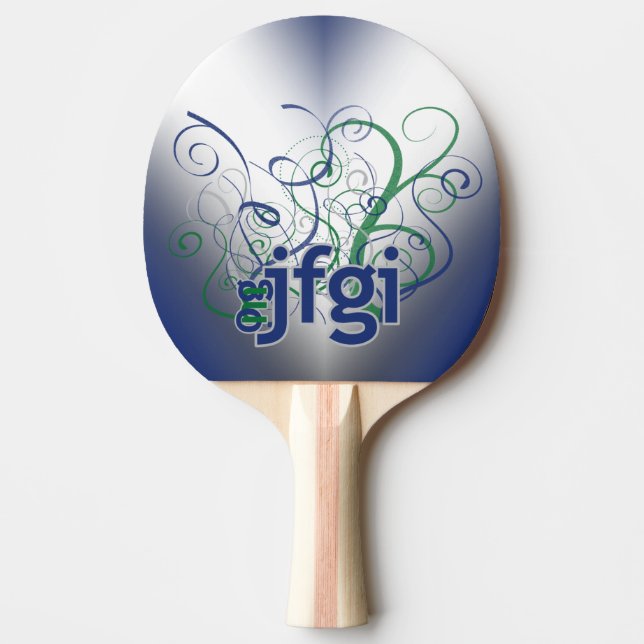 OMG! jfgi Ping Pong Paddle (Front)