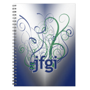 OMG! jfgi Spiral Notebook
