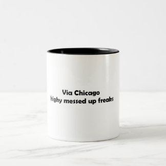 OMG Just answer the question! Two-Tone Coffee Mug