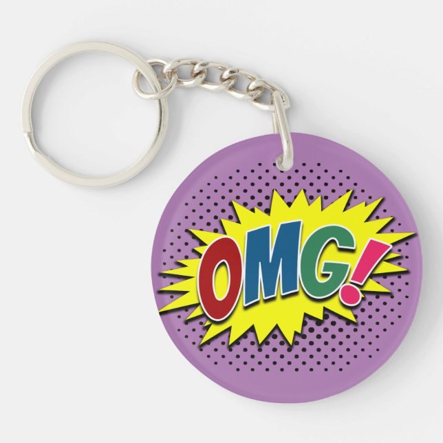 OMG! KEY RING (Front)