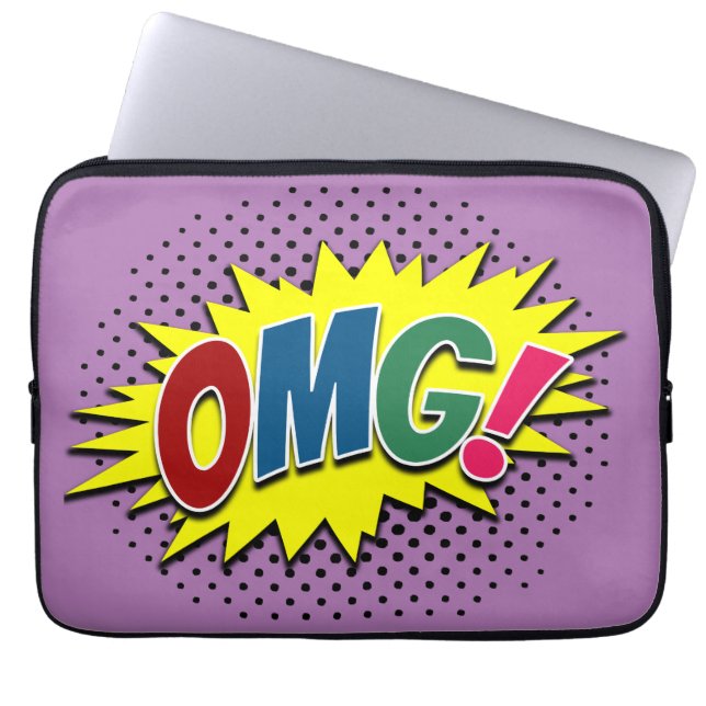 OMG! LAPTOP SLEEVE (Front)