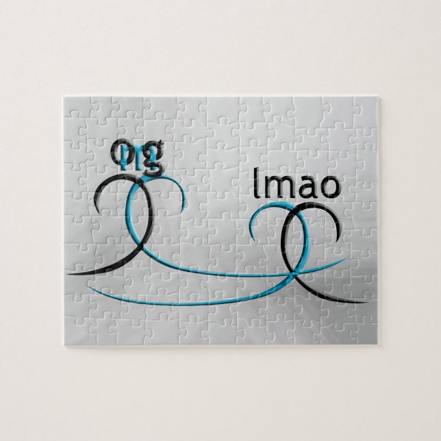OMG! lmao Jigsaw Puzzle (Horizontal)