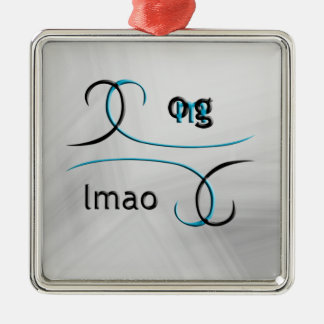 OMG! lmao Metal Tree Decoration