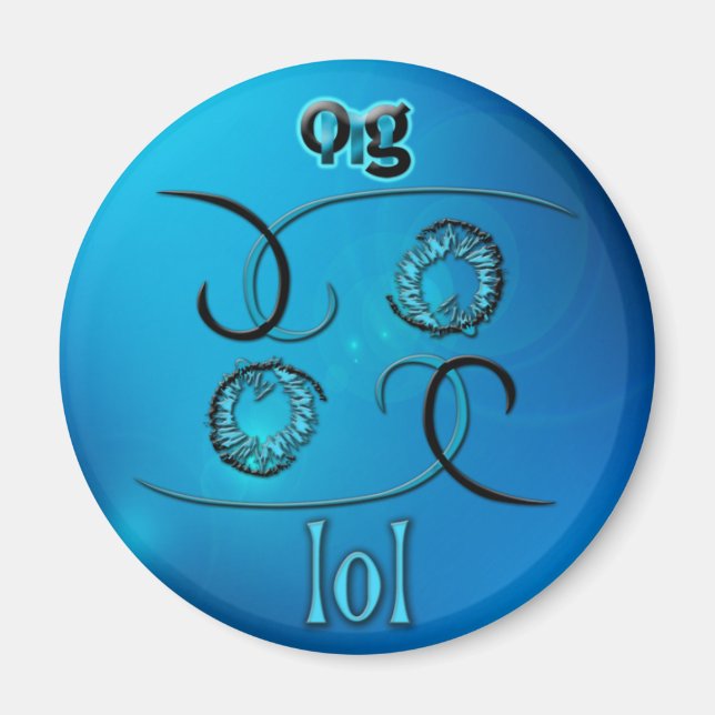 OMG! lol Magnet (Front)