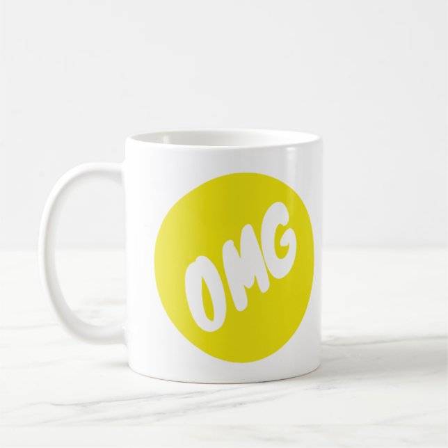 "OMG" mug (Left)