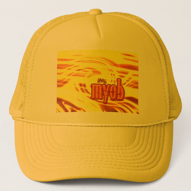 OMG! myob Trucker Hat (Front)