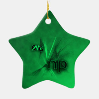 OMG! np Ceramic Tree Decoration