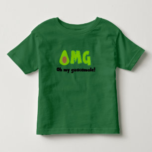 OMG Oh My Guacamole - Funny Food Tee for Toddlers
