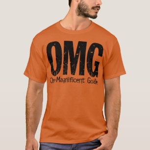 OMG One Magnificent Goalie funny ice hockey goalie T-Shirt