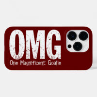 OMG: One Magnificent Goalie (Hockey) Case-Mate iPh