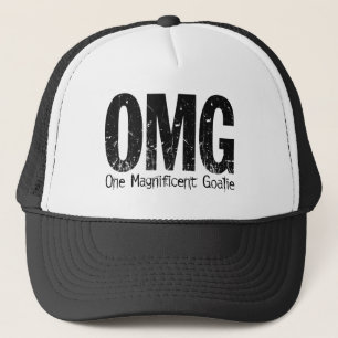 OMG: One Magnificent Goalie (Hockey) Trucker Hat
