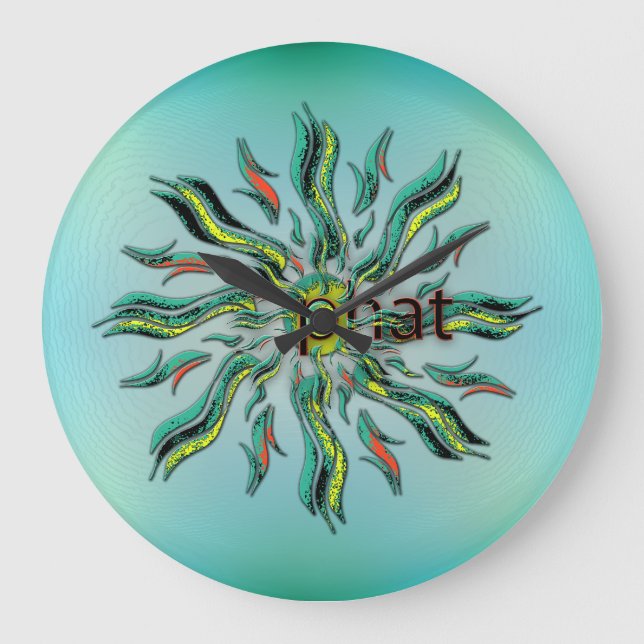 OMG! phat Large Clock (Front)