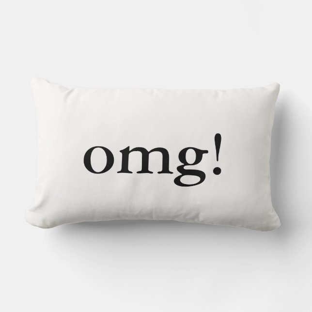 omg! pillow (Front)