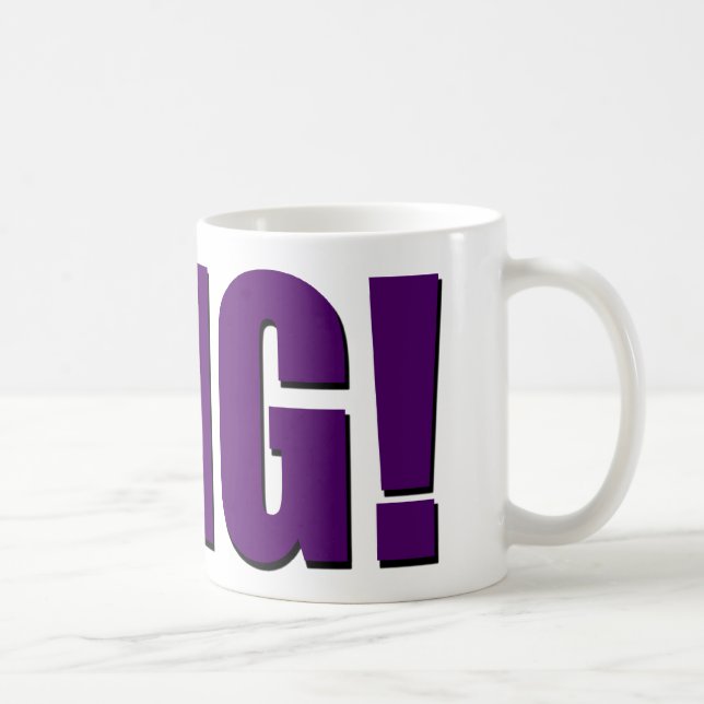 OMG! purple Coffee Mug (Right)