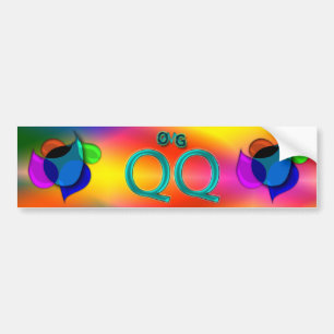 OMG! qq Bumper Sticker