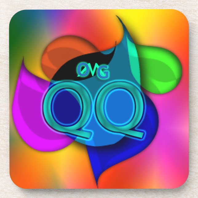 OMG! qq Coaster (Front)