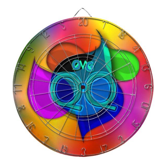 OMG! qq Dartboard (Front)