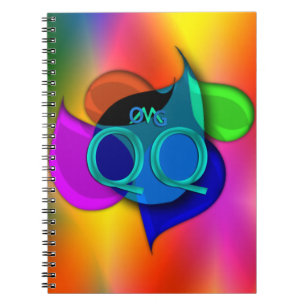 OMG! qq Spiral Notebook