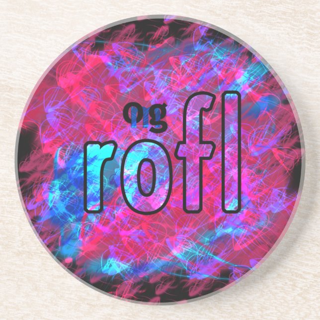 OMG! rofl Coaster (Front)
