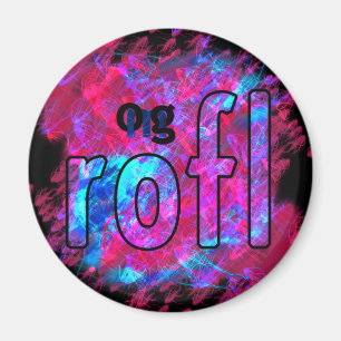 OMG! rofl Magnet