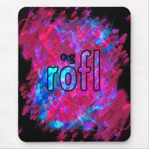 OMG! rofl Mouse Pad