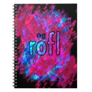 OMG! rofl Spiral Notebook