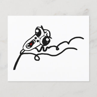 OMG RUN Scared Rage Face Comic Meme Flyer