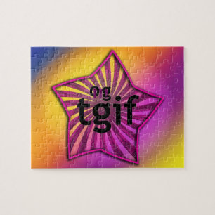 OMG! tgif Jigsaw Puzzle