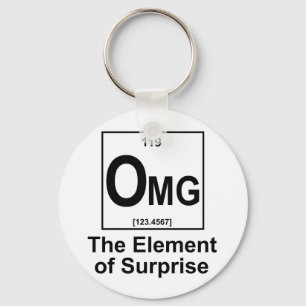 OMG The Element os Surprise Key Ring