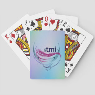 OMG! tmi Playing Cards