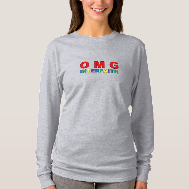 OMG womens long-sleeve t-shirt (Front)