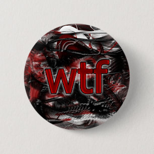 OMG! wtf 6 Cm Round Badge
