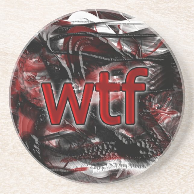 OMG! wtf Coaster (Front)