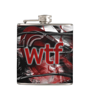 OMG! wtf Hip Flask
