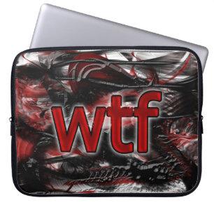 OMG! wtf Laptop Sleeve
