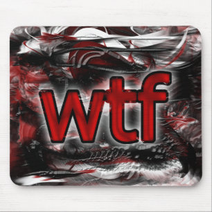 OMG! wtf Mouse Pad