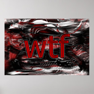 OMG! wtf Poster