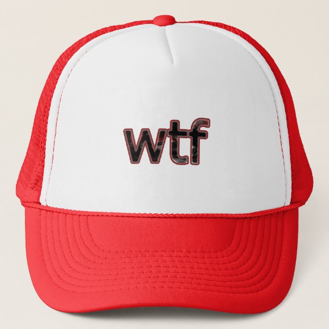 OMG! wtf Trucker Hat (Front)