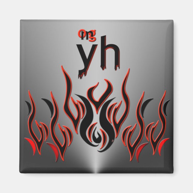 OMG! yh Magnet (Front)