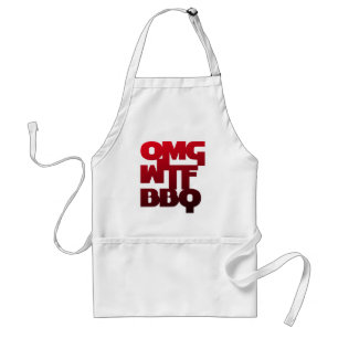 OMGWTFBBQ STANDARD APRON