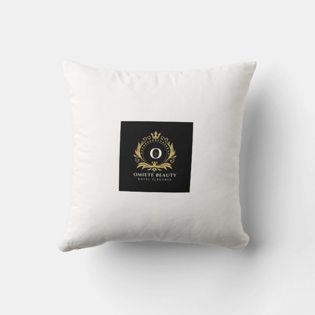 Omiete Beauty Plush Pillow (Back)
