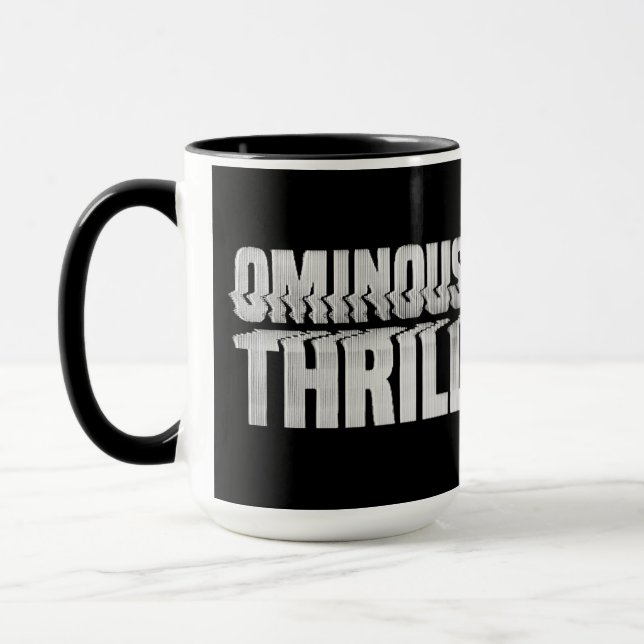 Ominous Thrill LOGO Mug (Left)