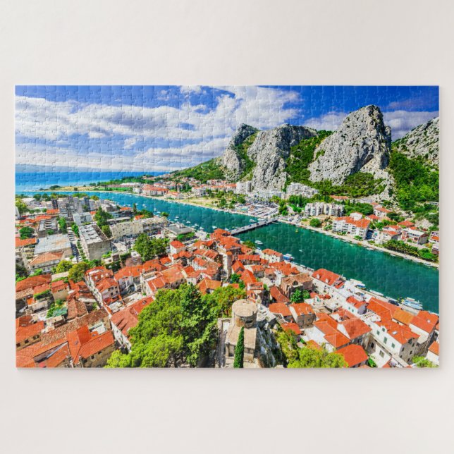 Omis Croatia Jigsaw Puzzle (Horizontal)