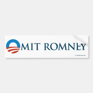 Omit Romney Bumper Sticker