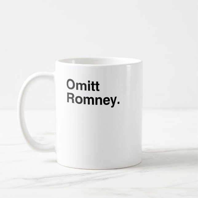 Omitt Romney.png Coffee Mug (Left)