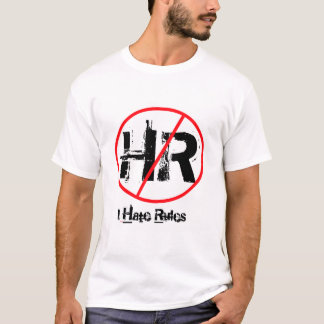 OML T-Shirt "I Hate Rules"