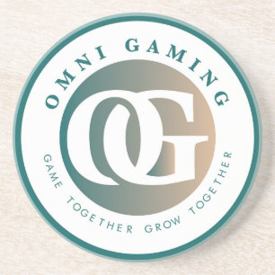 Omni Gaming Sandstone Coaster (Round)