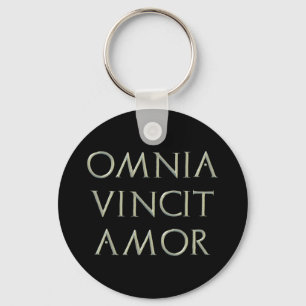 Omnia Vincit Amor Keychain