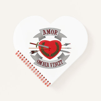 Omnia Vincit Love Notebook