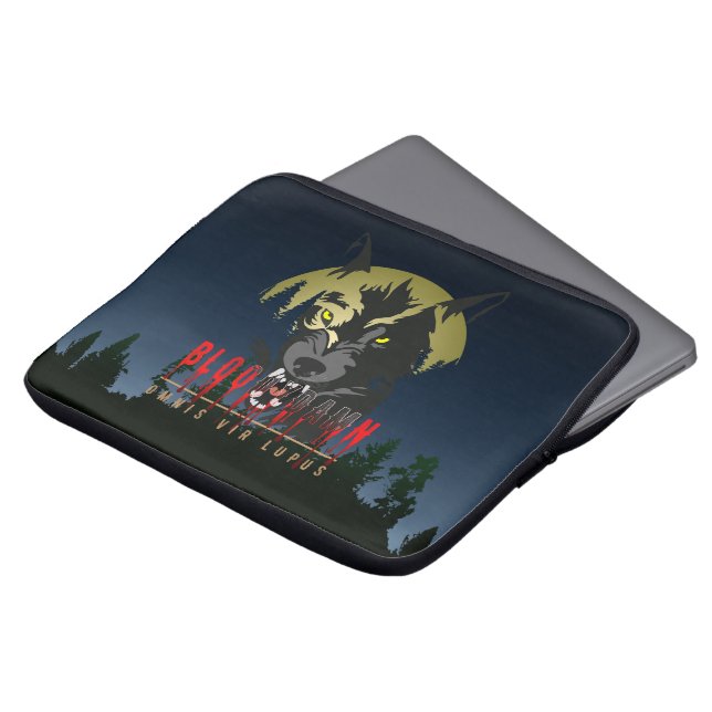 Omnis Vir Lupus | 13" Laptop Sleeve (Front Top)